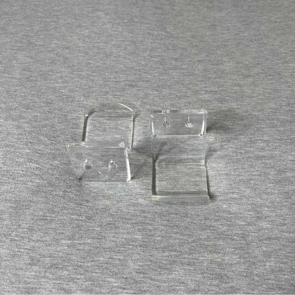 Clear Acrylic Game Controller Wall Mount Hanger Holder 2 PCS. Set